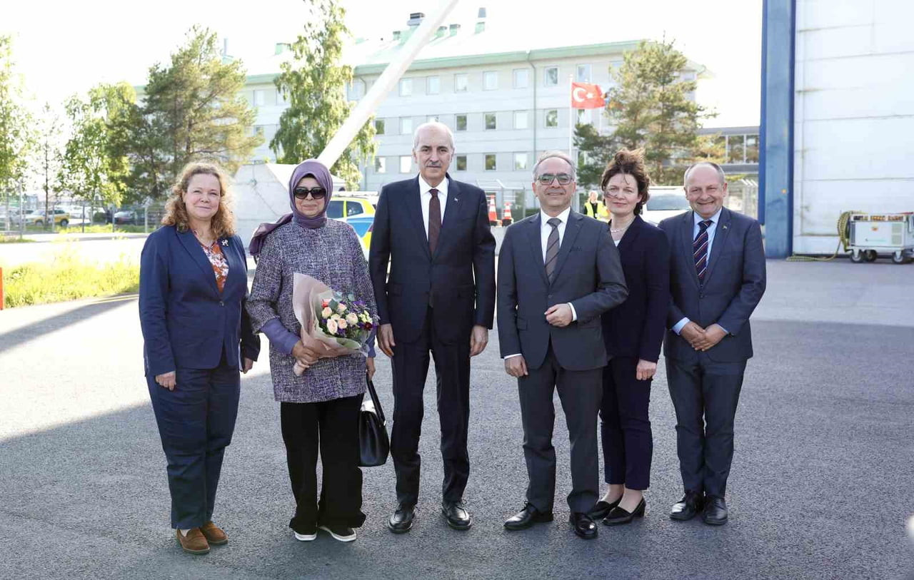 TÜRKİYE BÜYÜK MİLLET MECLİSİ (TBMM) BAŞKANI NUMAN KURTULMUŞ, RESMİ TEMASLARI KAPSAMINDA İSVEÇ’İN...