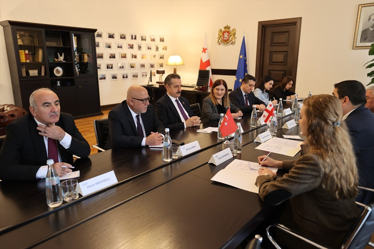 Türkiye Büyük Millet Meclisi (TBMM) Türkiye-Gürcistan Parlamentolar Arası Dostluk Grubu heyeti...