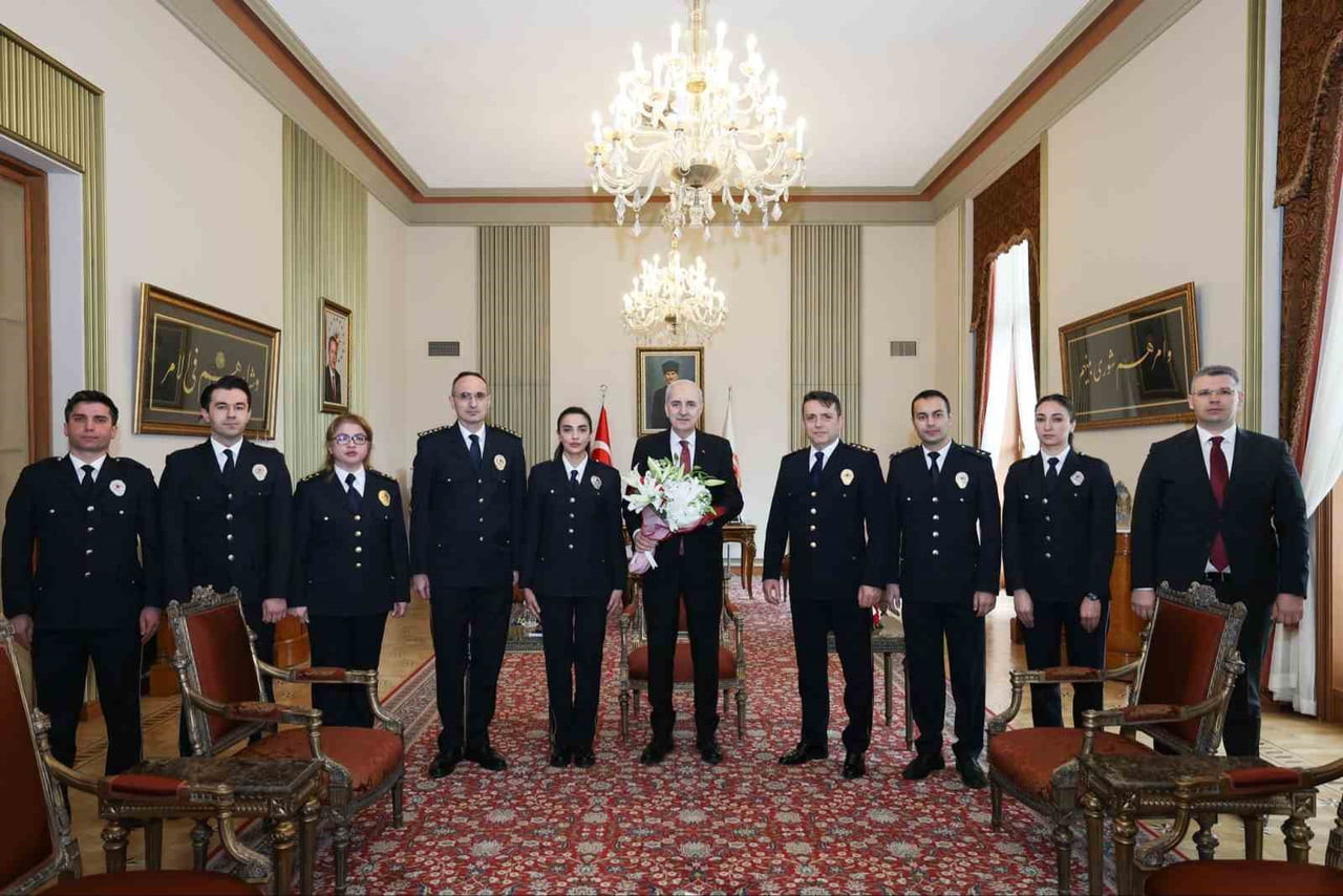 TÜRKİYE BÜYÜK MİLLET MECLİSİ(TBMM) NUMAN KURTULMUŞ, TÜRK POLİS TEŞKİLATI’NIN 181. KURULUŞ YIL...