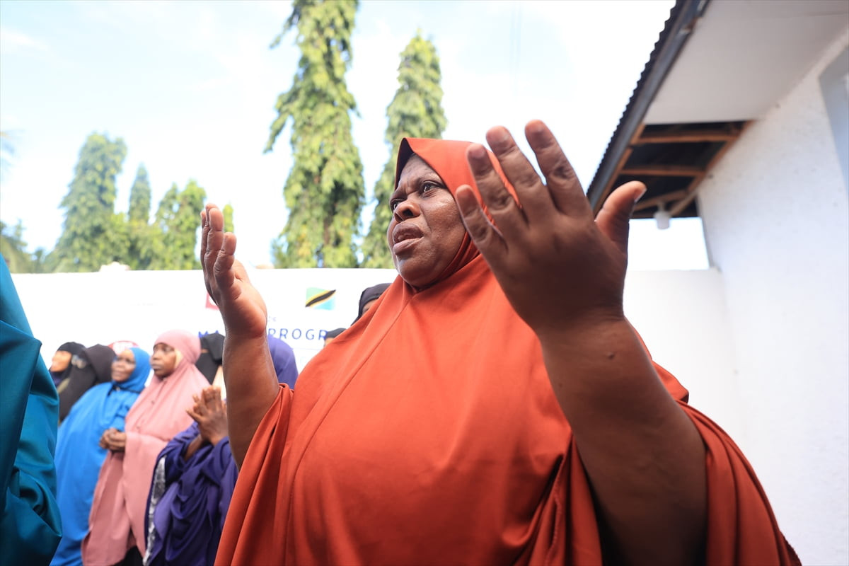 Türkiye Diyanet Vakfı (TDV) tarafından ramazan ayı dolayısıyla Tanzanya'nın Dar Es Salaam kentinde...