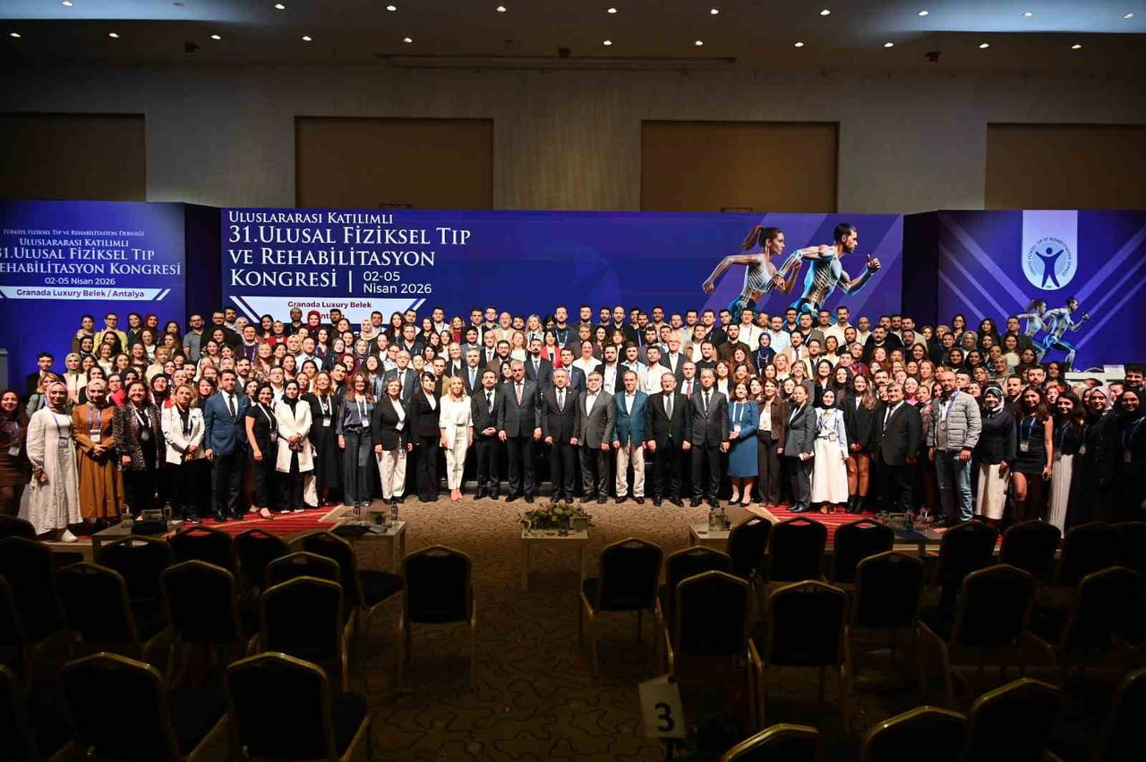 TÜRKİYE FİZİKSEL TIP VE REHABİLİTASYON DERNEĞİ TARAFINDAN 2-5 NİSAN 2026 TARİHLERİNDE ANTALYA’DA...