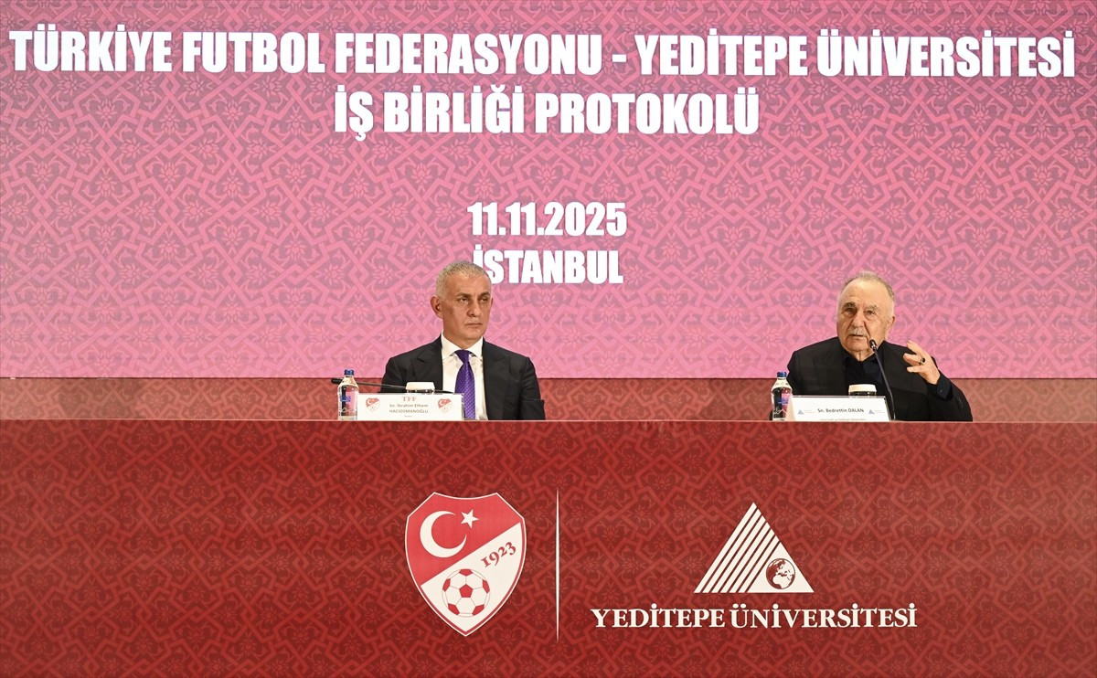Türkiye Futbol Federasyonu (TFF) ile Yeditepe Üniversitesi arasında hakem eğitimi ve gelişimi...
