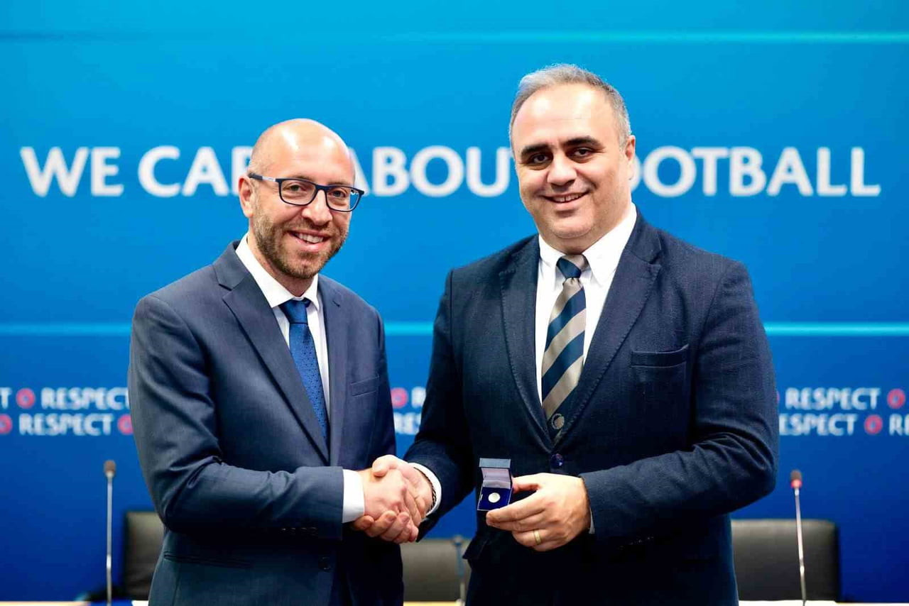 TÜRKİYE FUTBOL FEDERASYONU YÖNETİM KURULU ÜYESİ URAL AKÜZÜM, UEFA'DA GENÇLİK VE AMATÖR FUTBOL...