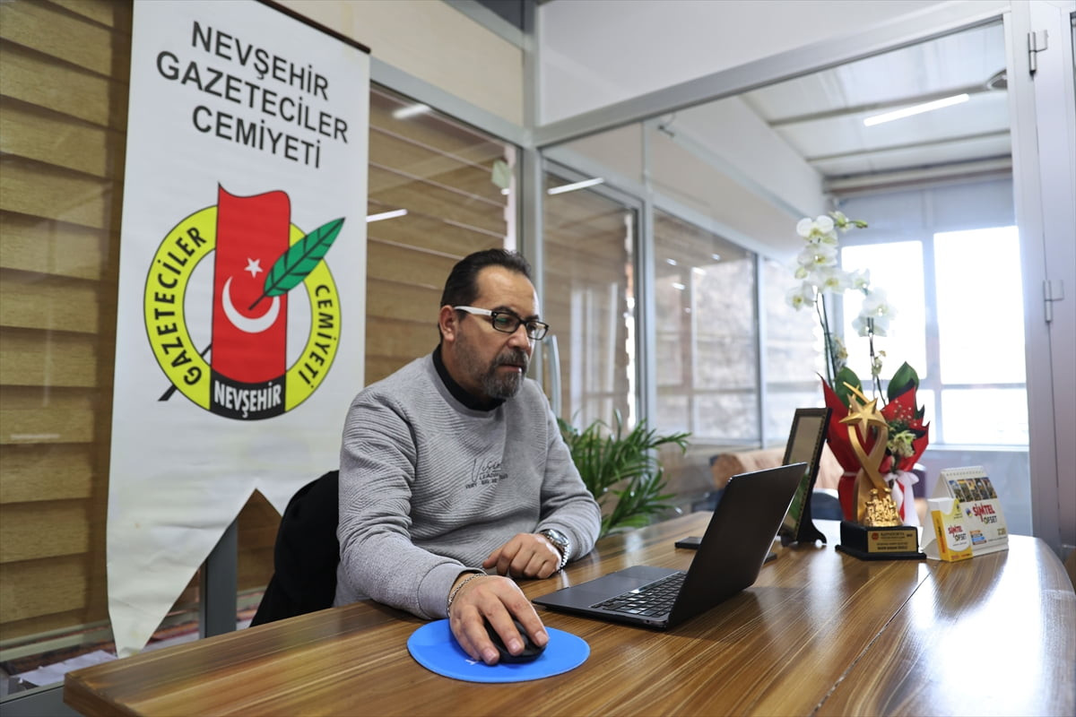 Türkiye Gazeteciler Federasyonu Genel Sekreteri Bayram Ekici, Anadolu Ajansının (AA) gözünden...