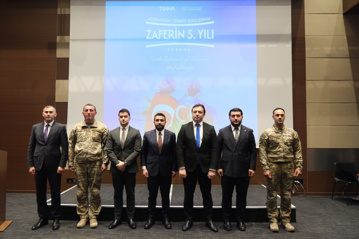 Türkiye Gençlik Vakfı (TÜGVA), Karabağ Zaferi'nin 5. yıl dönümü dolayısıyla İstanbul'da anma...