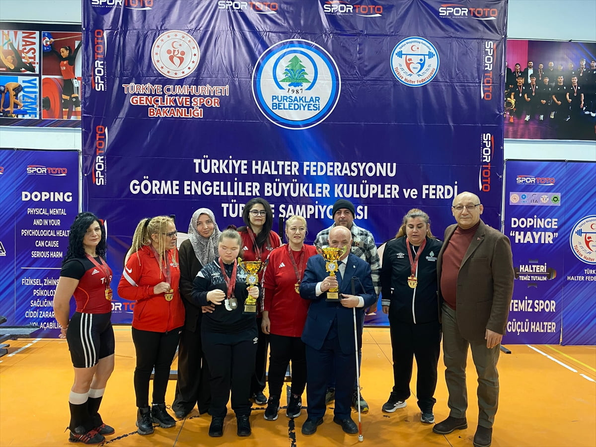 Türkiye Halter Federasyonunun (THF) 2026 faaliyet takviminde yer alan Türkiye Görme Engelliler...