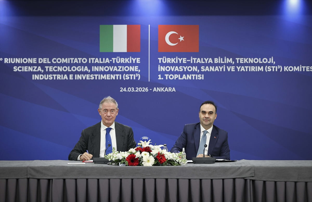 Türkiye-İtalya Bilim, Teknoloji, İnovasyon, Sanayi ve Yatırım (STİ³) Komitesi'nin ilk toplantısı...