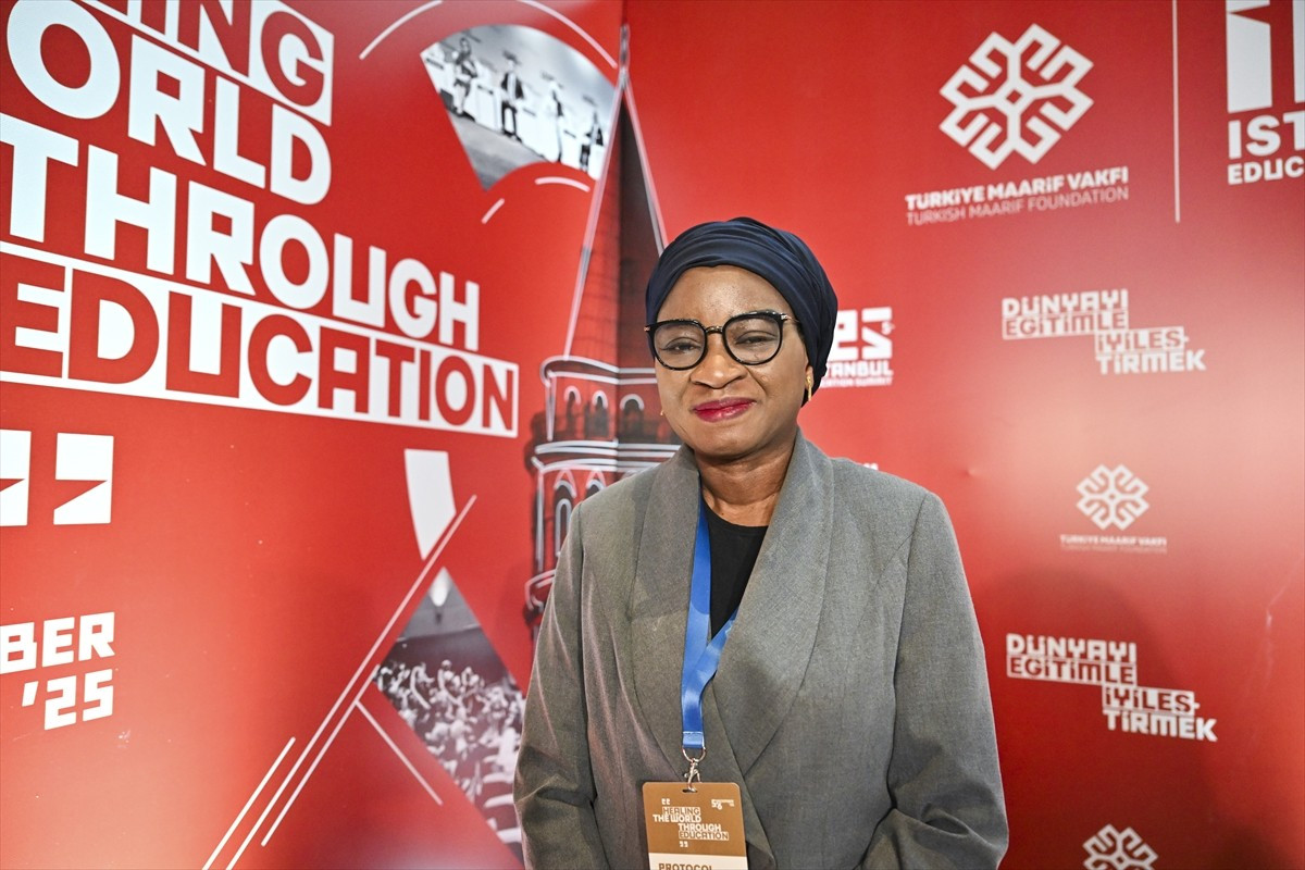 Türkiye Maarif Vakfınca (TMV) Atatürk Kültür Merkezi'nde düzenlenen, Anadolu Ajansının (AA)...