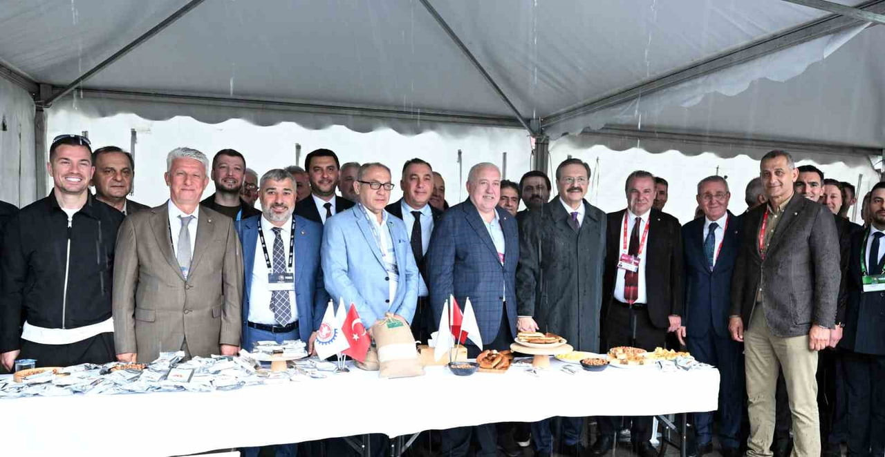 TÜRKİYE ODALAR VE BORSALAR BİRLİĞİ’NİN (TOBB) 82. MALİ GENEL KURULU KAPSAMINDA ANKARA’DA KURULAN...