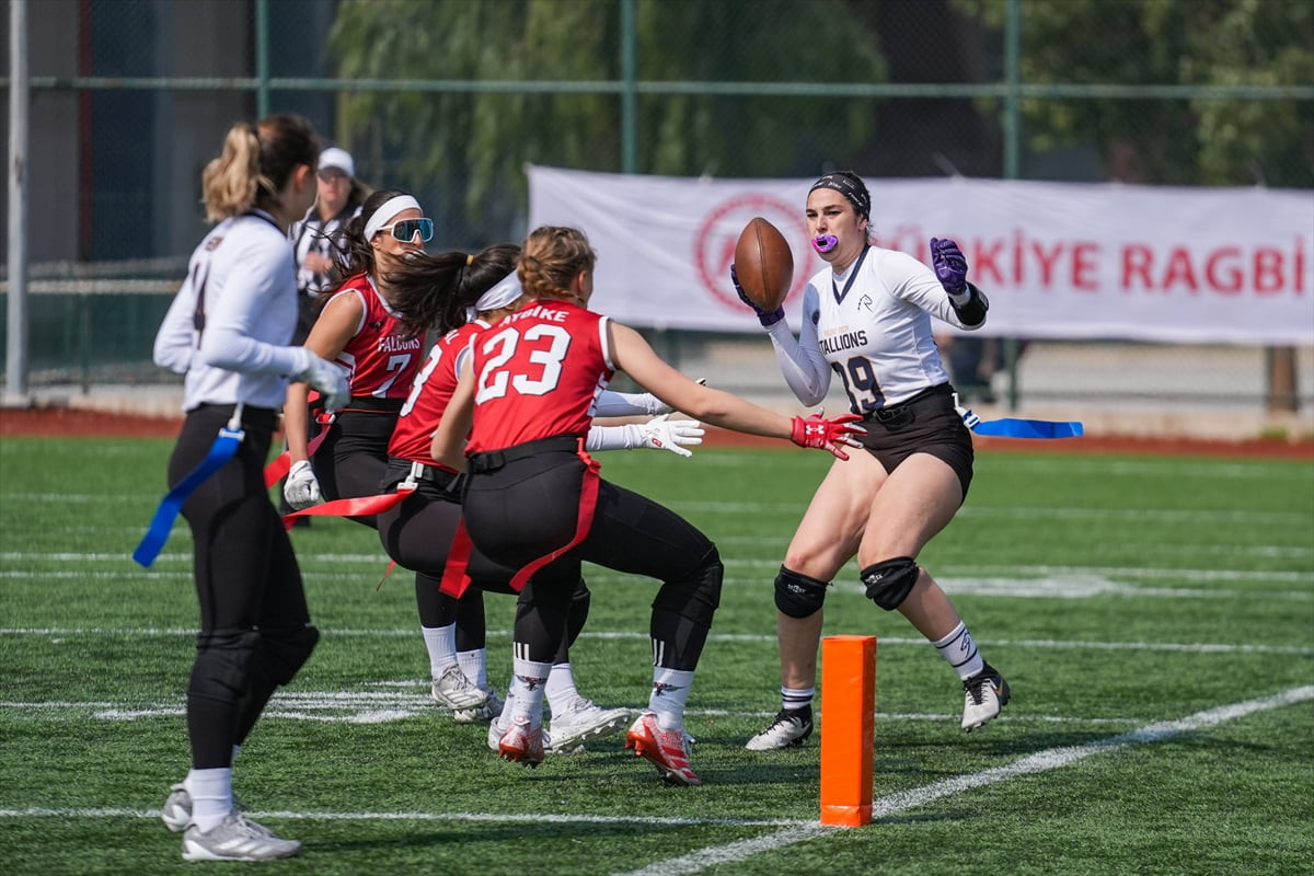 Türkiye Ragbi Federasyonu tarafından düzenlenen Flag Futbol Büyük Kadınlar 1. Etap Yeşilay Türkiye...