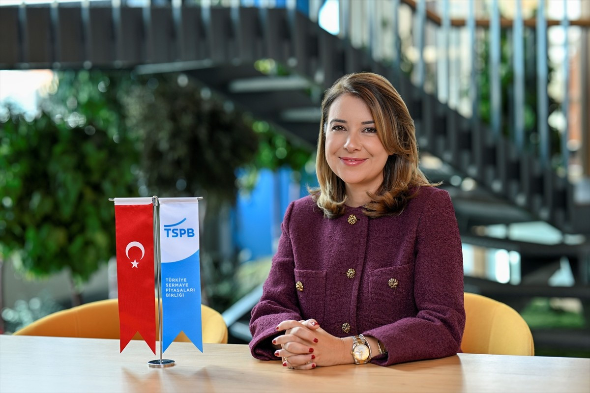 Türkiye Sermaye Piyasaları Birliği (TSPB) Başkanı Pamir Karagöz, Türkiye Cumhuriyet Merkez...