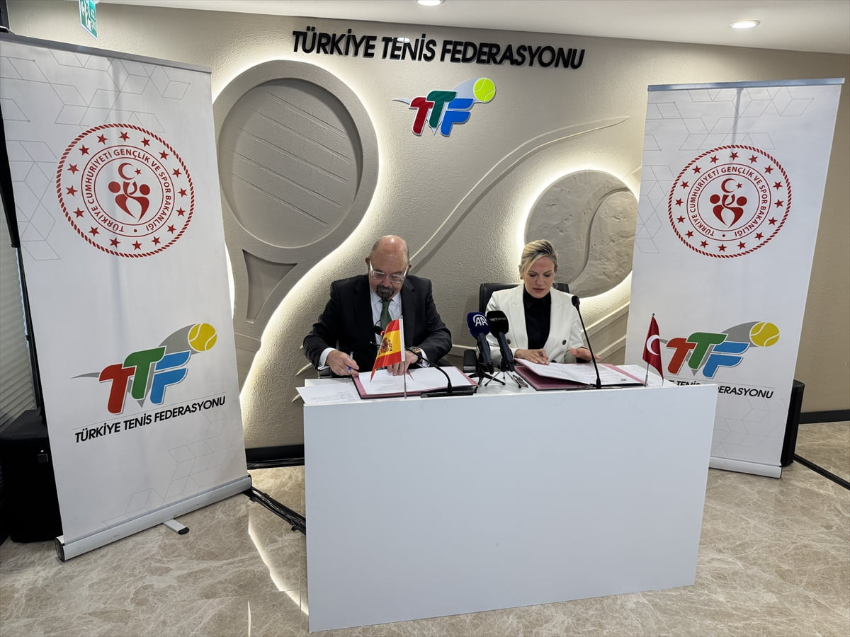 Türkiye Tenis Federasyonu (TTF) ile İspanya Kraliyet Tenis Federasyonu (RFET) arasında iş birliği...