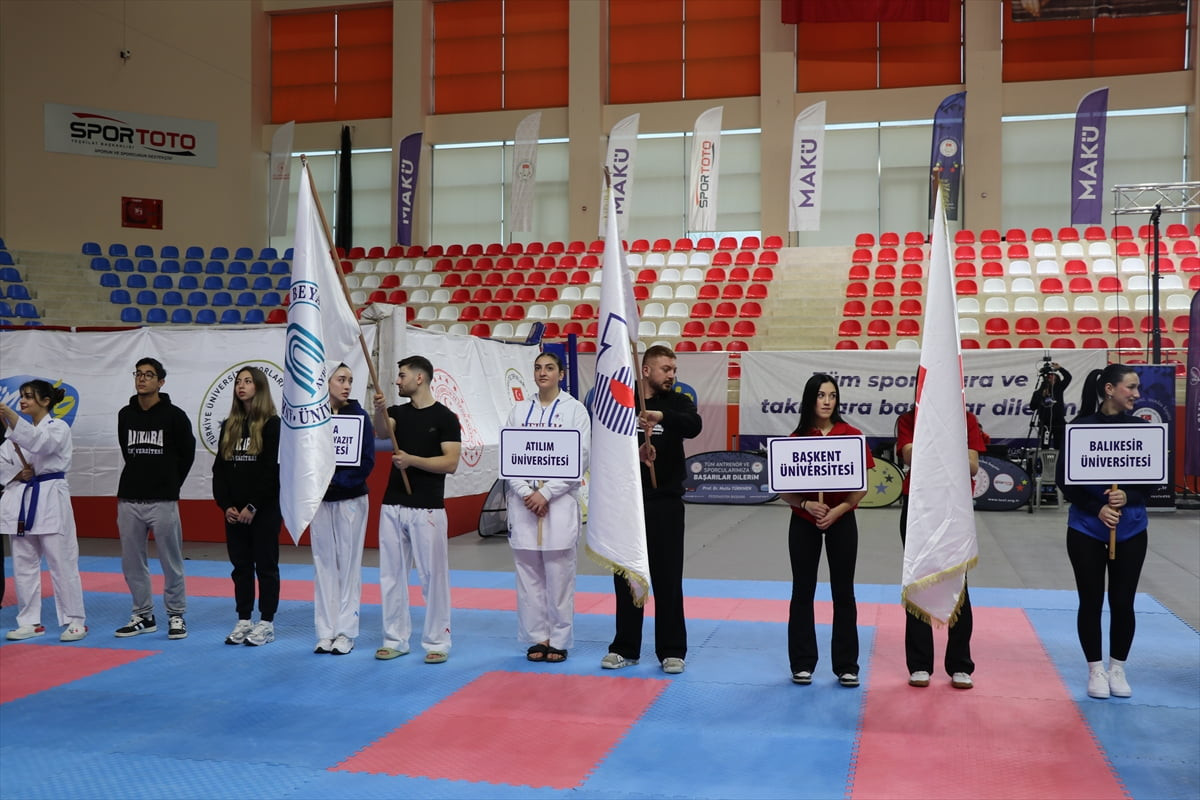 Türkiye Üniversite Sporları Federasyonu (TÜSF) tarafından düzenlenen Üniversiteler Arası Karate...
