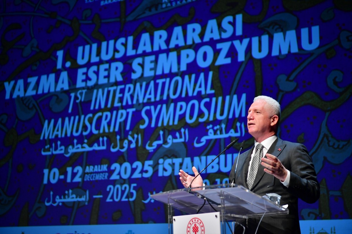 Türkiye Yazma Eserler Kurumu Başkanlığı (TÜYEK) tarafından ilki düzenlenen "Uluslararası Yazma...