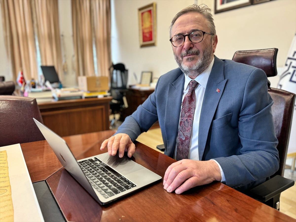 Türkiye Yazma Eserler Kurumu (TÜYEK) Başkanı Dr. Coşkun Yılmaz, Anadolu Ajansının (AA) gözünden...