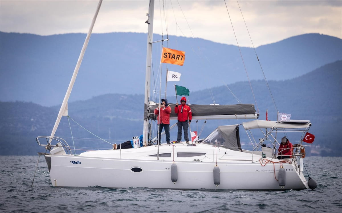 Türkiye Yelken Federasyonu (TYF) Yelken Ligi kapsamında düzenlenen IQ Foil 2. Ayak Türkiye Yeşilay...