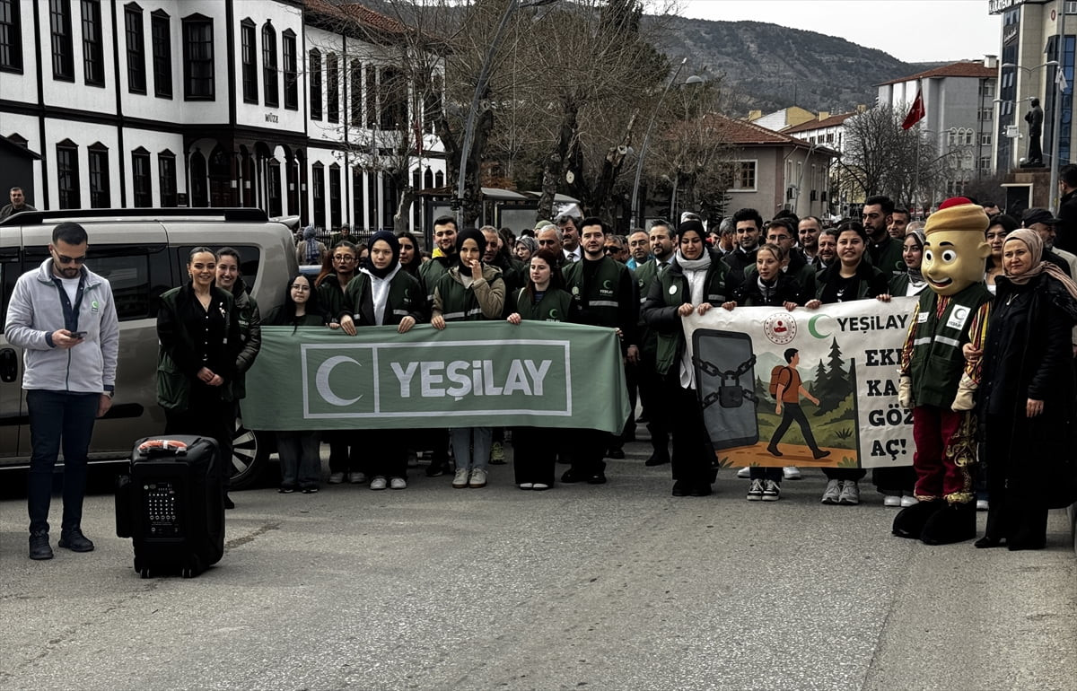 Türkiye Yeşilay Cemiyetinin 106. kuruluş yıl dönümü dolayısıyla Çankırı'da etkinlikler...