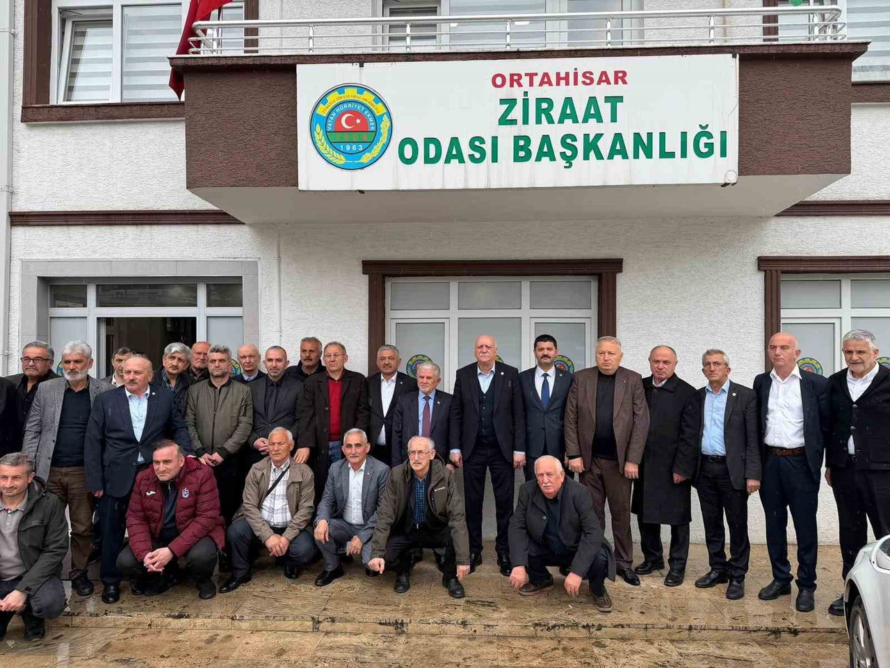 TÜRKİYE ZİRAAT ODALARI BİRLİĞİ GENEL BAŞKANI ŞEMSİ BAYRAKTAR, TRABZON ORTAHİSAR ZİRAAT ODASI’NI...