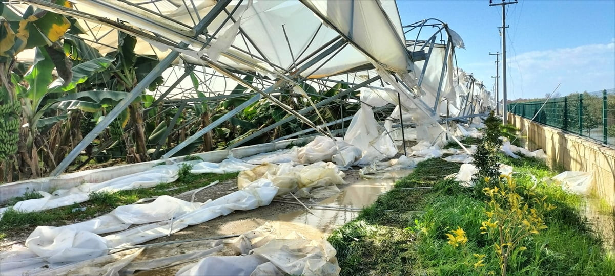 Türkiye Ziraat Odaları Birliği (TZOB) Genel Başkanı Şemsi Bayraktar, Antalya'nın Manavgat...