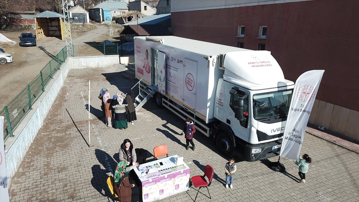 Türkiye'de kanserden kaynaklı ölümlerin fazla olduğu Ağrı'da gezici kanser tarama aracı, erken...