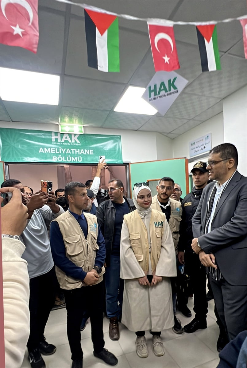 Türkiye'den Hak İnsani Yardım Derneği'nin hayata geçirdiği projeyle Gazze’deki Şifa Hastanesi'nin...