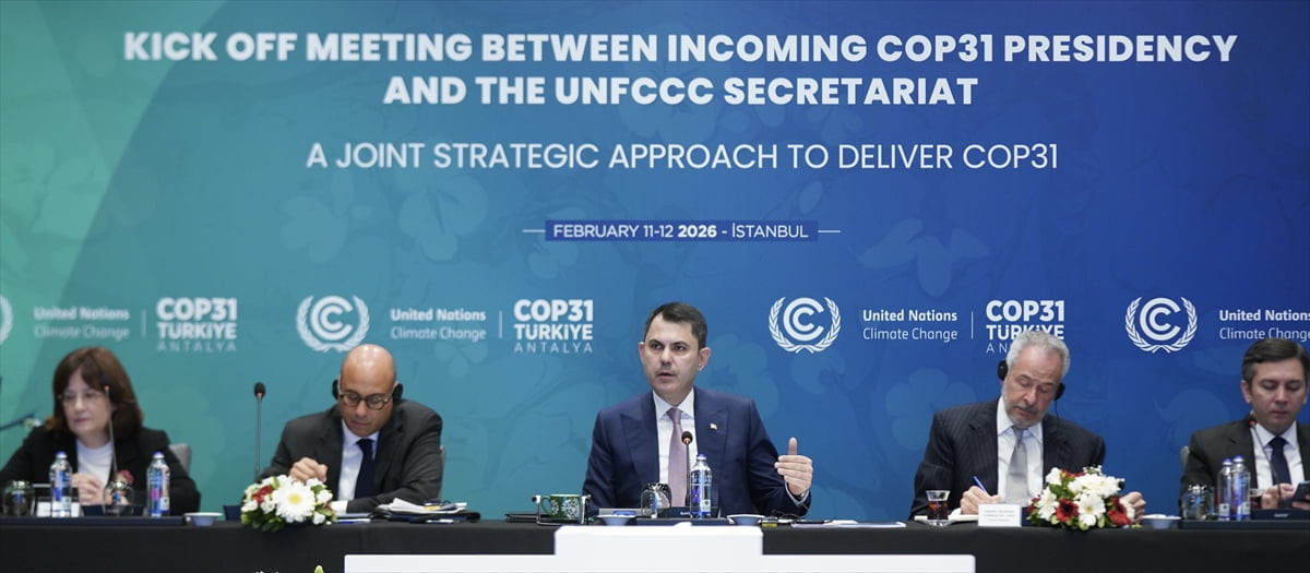 Türkiye'nin 31. Taraflar Konferansı'na (COP31) Başkanı Çevre, Şehircilik ve İklim Değişikliği...