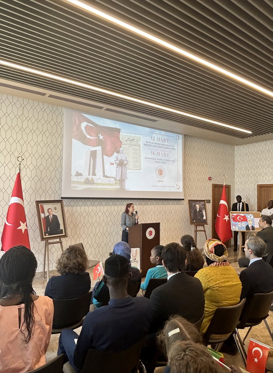 Türkiye'nin Dakar Büyükelçiliğinde 18 Mart Şehitleri Anma Günü ve Çanakkale Deniz Zaferi'nin 111....