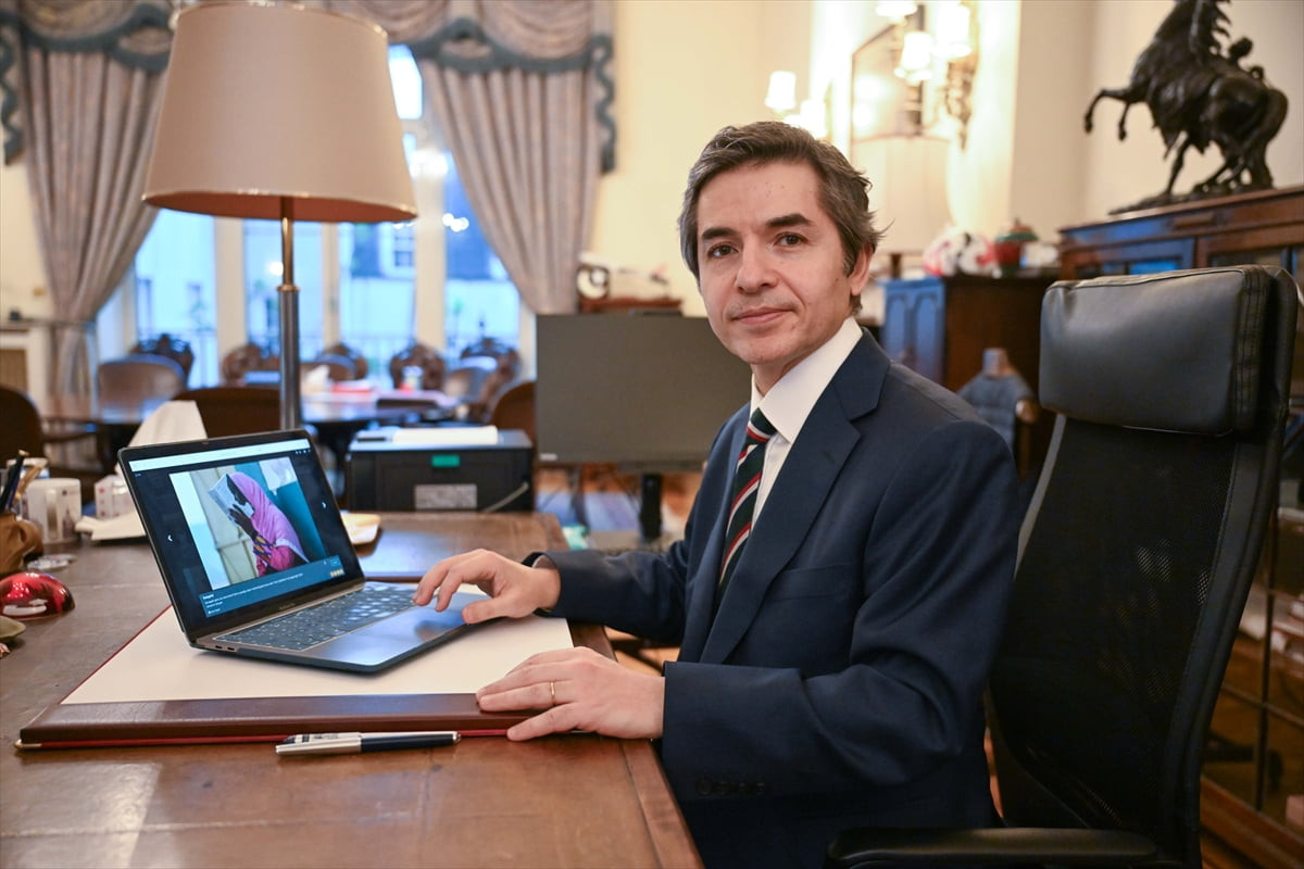 Türkiye'nin Londra Büyükelçisi Osman Koray Ertaş, Anadolu Ajansının (AA) gözünden 2025'e damga...