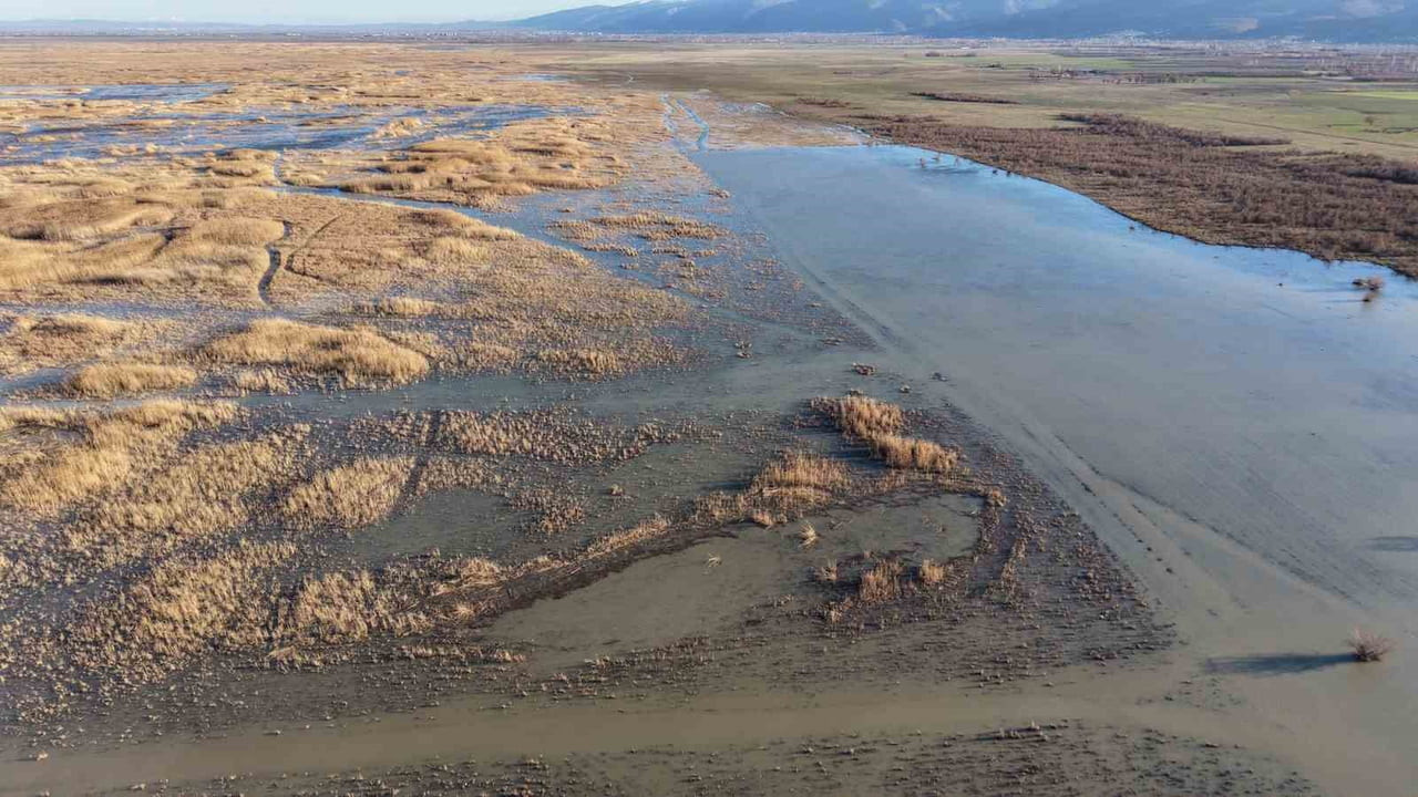 TÜRKİYE'NİN ÖNEMLİ SULAK ALANLARINDAN BİRİ OLAN VE AKŞEHİR İLE SULTANDAĞI KİRAZLARININ ÜRETİMİNDE...
