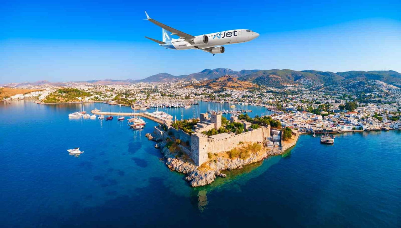 TÜRKİYE’NİN EN GENÇ HAVA YOLU ŞİRKETİ AJET, GÖZDE TURİZM DESTİNASYONLARINDAN BODRUM’A İNDİRİMLİ...