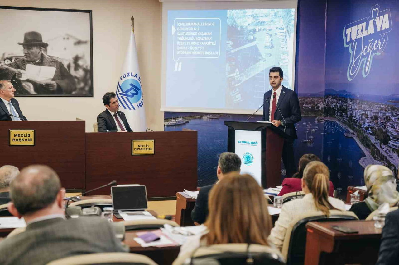 TUZLA BELEDİYESİ NİSAN AYI MECLİS TOPLANTILARI'NIN İKİNCİ BİRLEŞİMİ GERÇEKLEŞTİRİLDİ. TOPLANTIDA...