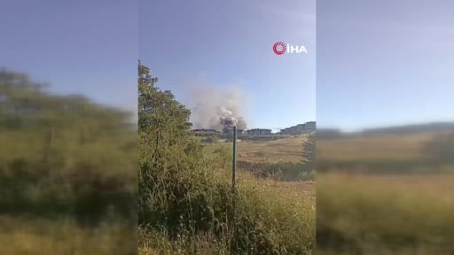 Tuzla'da villada çıkan yangın korkuttu