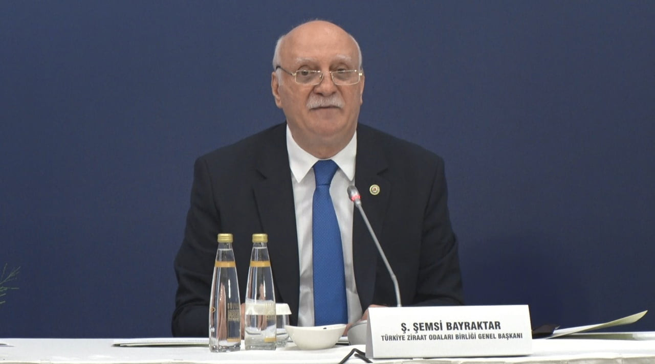 TZOB GENEL BAŞKANI ŞEMSİ BAYRAKTAR