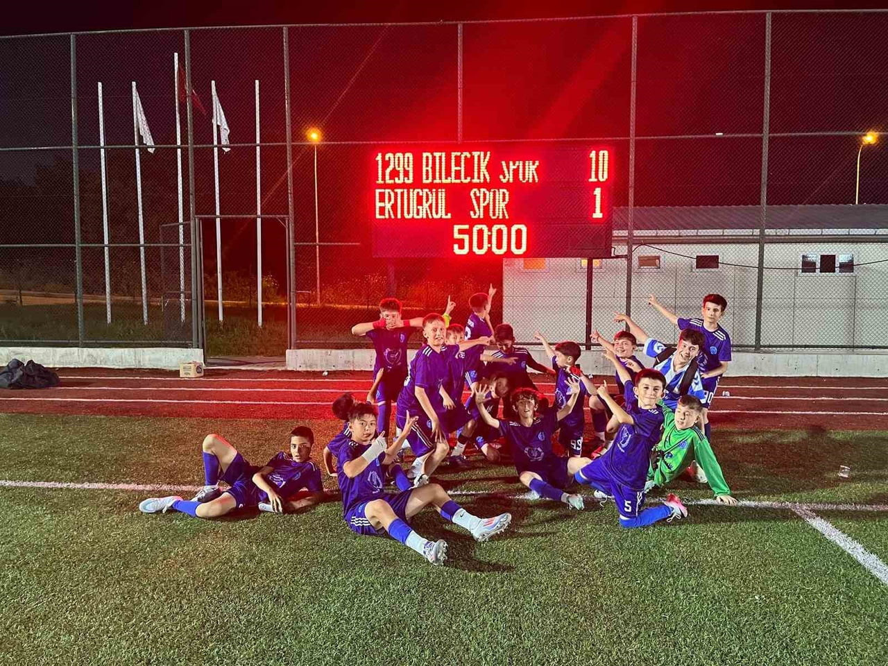 U12 GENÇLER LİGİ'NDE 1299 BİLECİK SPOR KULÜBÜ GOL OLDU YAĞDI