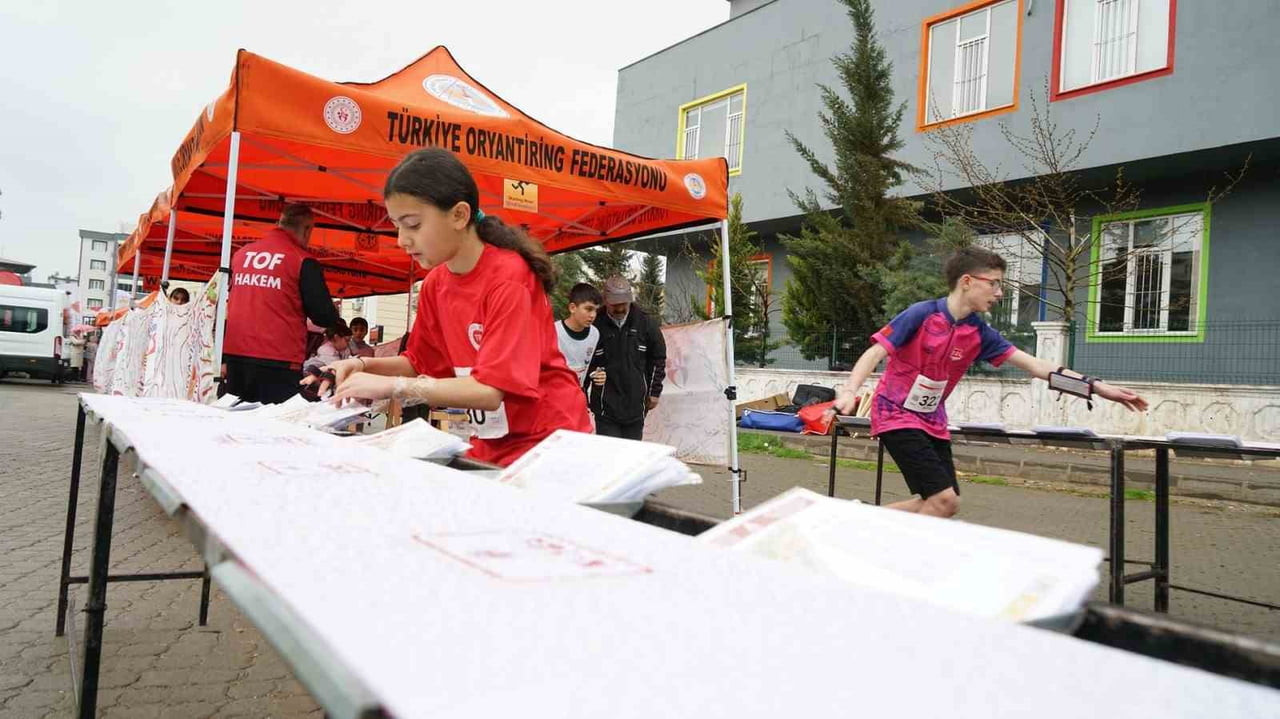 U14 TÜRKİYE ORYANTİRİNG ŞAMPİYONASI 3. ETAP YARIŞMASI, KAHRAMANMARAŞ'IN EV SAHİPLİĞİNDE...