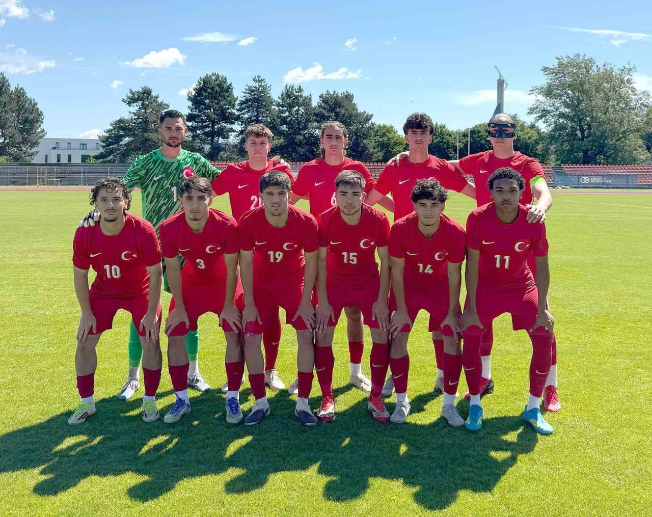 U18 MİLLİ TAKIMI, HIRVATİSTAN'IN CAKOVEC ŞEHRİNDE DÜZENLENEN HAZIRLIK TURNUVASININ SON MAÇINDA...
