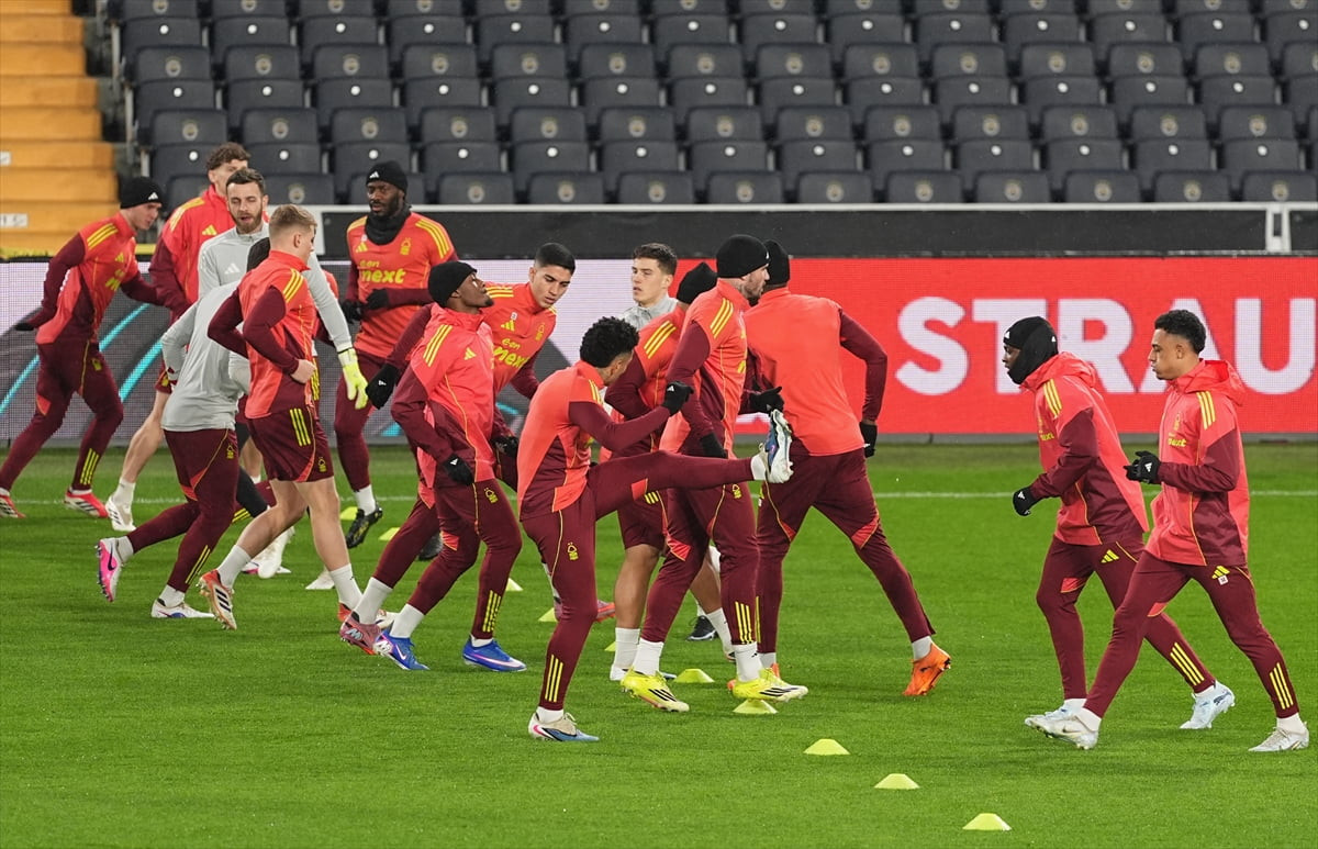 UEFA Avrupa Ligi son 16 play-off turu ilk maçında yarın Fenerbahçe'ye konuk olacak Nottingham...