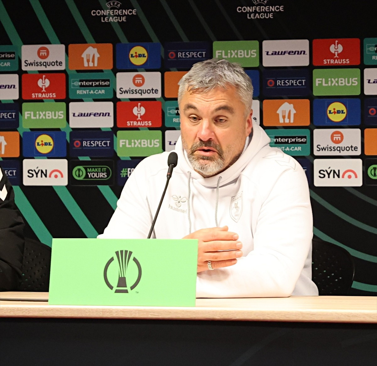 UEFA Konferans Ligi'nin 4. haftasında İzlanda ekibi Breidablik ile Samsunspor, Laugardalsvöllur...