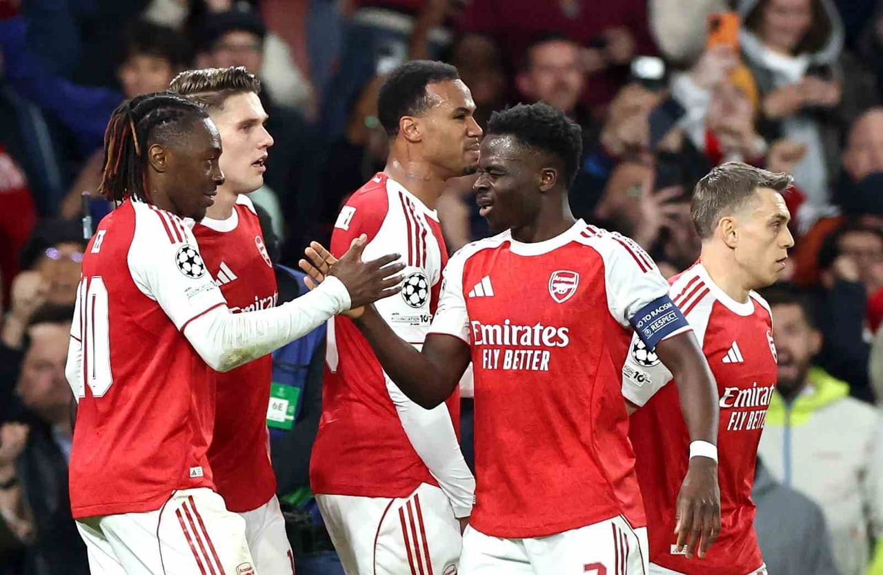 UEFA ŞAMPİYONLAR LİGİ YARI FİNALİNDE ARSENAL, EVİNDE KARŞILAŞTIĞI ATLETİCO MADRİD'İ 1-0 MAĞLUP...
