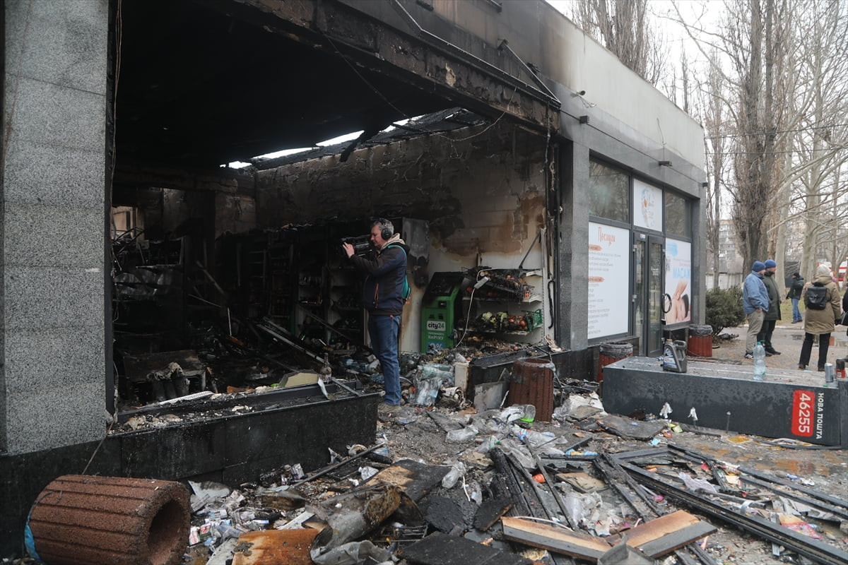 Ukrayna Ordusu Hava Kuvvetleri Komutanlığı, Rus ordusunun geceden bu yana ülkeye füze ve insansız...