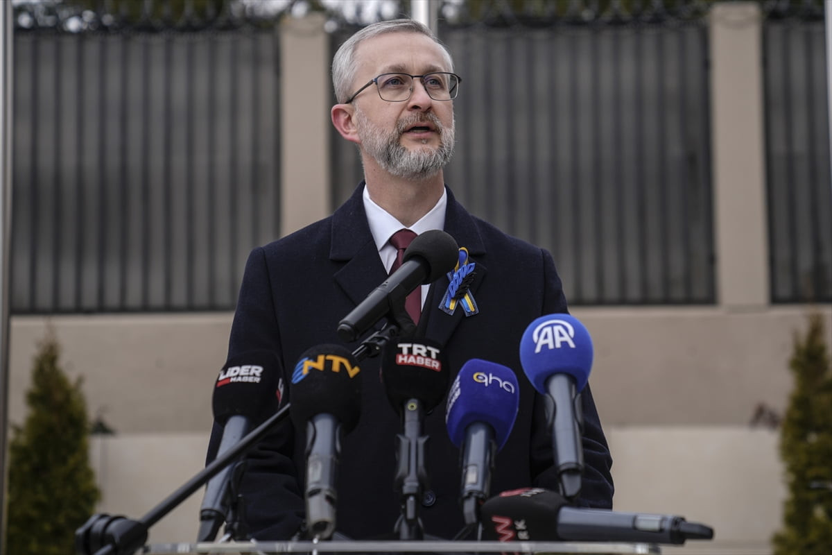 Ukrayna'nın Ankara Büyükelçiliği tarafından Rusya-Ukrayna Savaşı'nın 4. yıl dönümü nedeniyle anma...