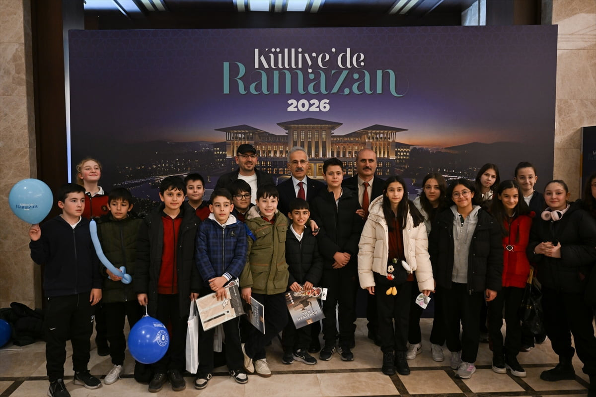 Ulaştırma ve Altyapı Bakanı Abdulkadir Uraloğlu, Cumhurbaşkanlığının ev sahipliğinde, Beştepe...