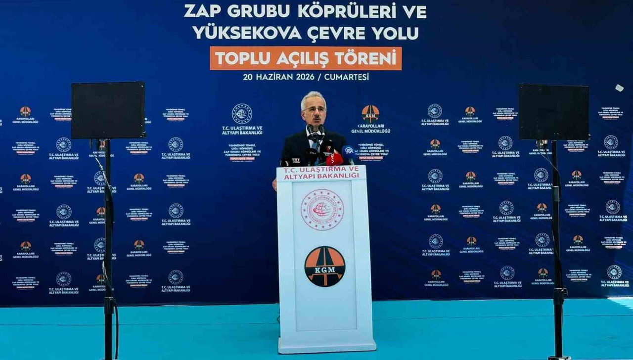 ULAŞTIRMA VE ALTYAPI BAKANI ABDULKADİR URALOĞLU KONUŞMA YAPTI