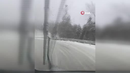 Uludağ’da Mart sonunda kar fırtınası sürprizi