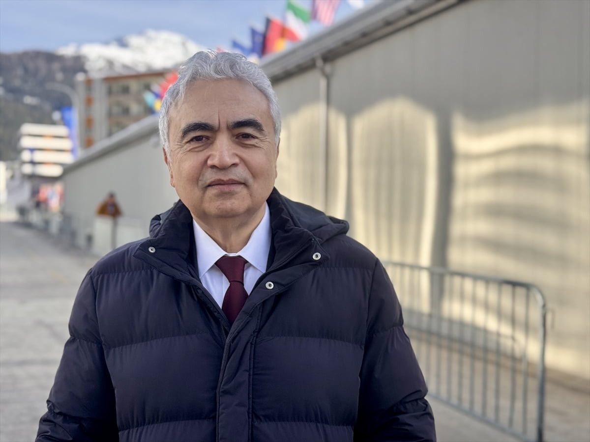 Uluslararası Enerji Ajansı Başkanı (IEA) Fatih Birol, Dünya Ekonomik Forumu'nun (WEF) Davos'ta...