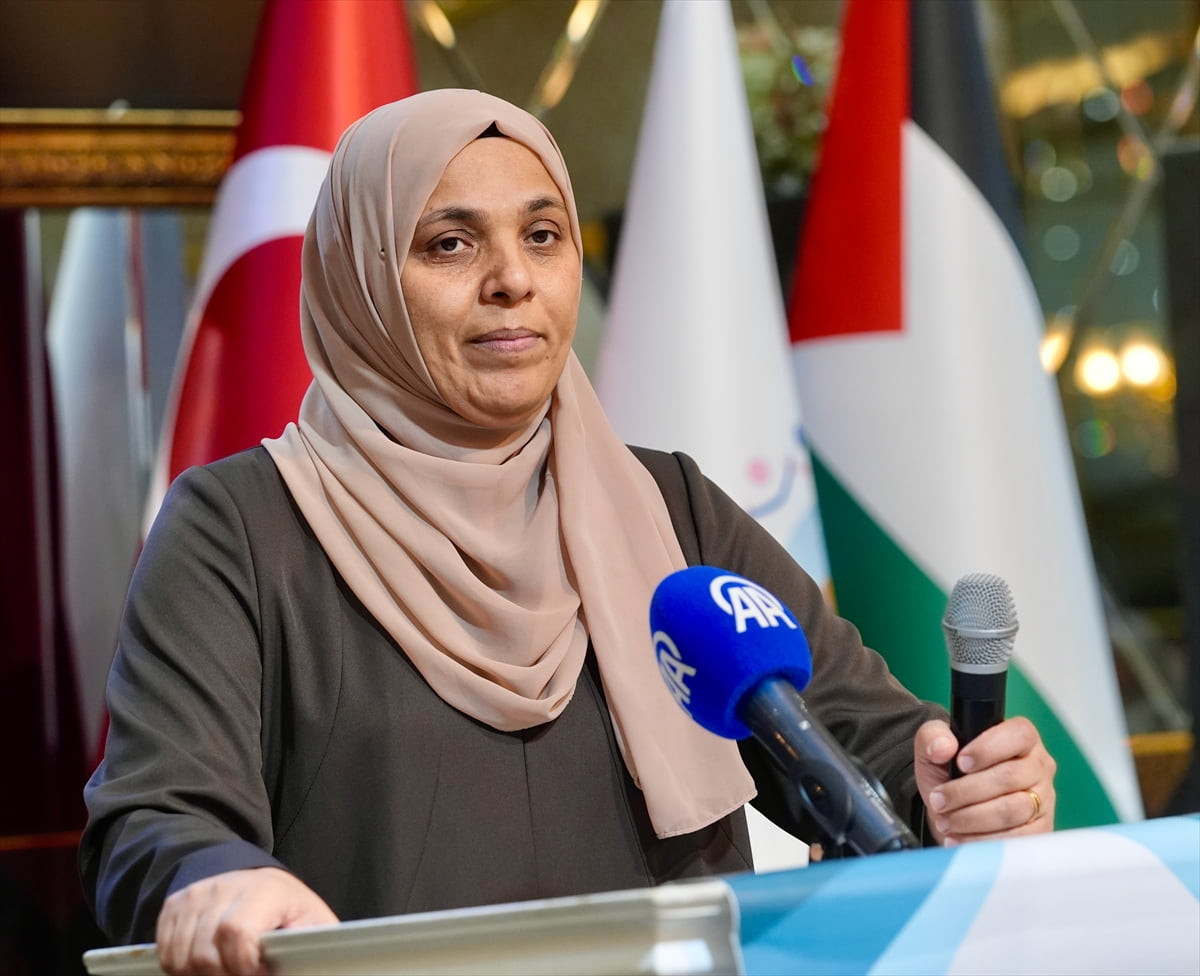 Uluslararası Kudüs ve Filistin'e Destek Kadın Birliğince, "Geleneksel Filistin için Dayanışma...