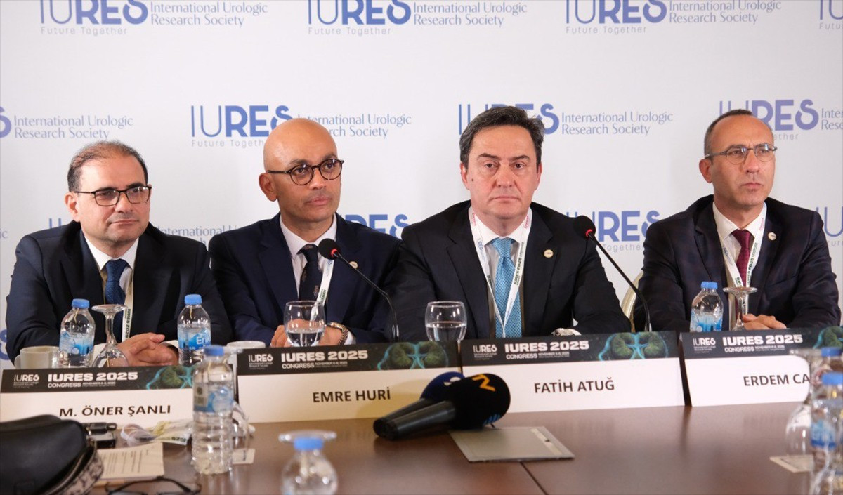 Uluslararası Üroloji Araştırmaları Derneğince (IURES) organize edilen "IURES 2025 Kongresi"ne...