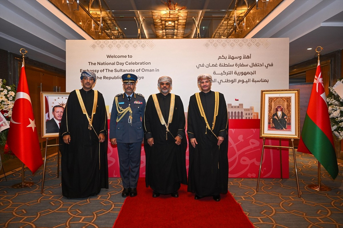  Umman'ın Ankara Büyükelçiliği "Ulusal Gün" nedeniyle resepsiyon düzenledi.