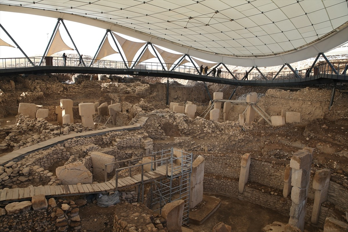 UNESCO Dünya Mirası Listesi'nde bulunan Göbeklitepe'deki 96 seçkin eserin, Kültür ve Turizm...
