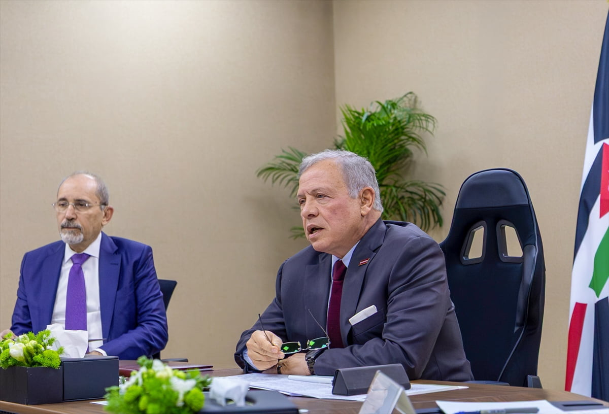 Ürdün Kralı 2. Abdullah, Avrupa Birliği’nin (AB) bölgesel gelişmeleri ele almak üzere  düzenlediği...